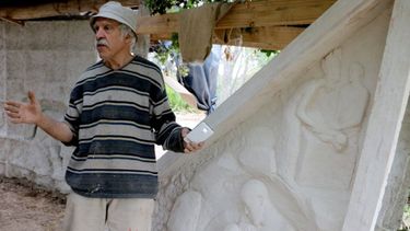 La mega escultura de Pocito, en los más prestigiosos medios italianos