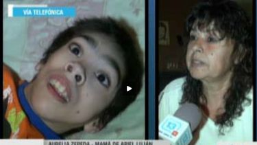 La mamá de Ariel Luján recuperó la esperanza