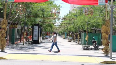 ¡La Navidad llegó a la Peatonal sanjuanina!