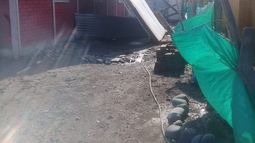 Denuncian que hay más de 50 personas evacuadas en Rawson por el fuerte temporal