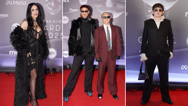 Desde sobrio a ostentoso, los mejores outfit que decoraron la alfombra roja de los Premios Gardel