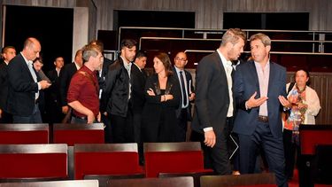 La intimidad de Tinelli en el Teatro del Bicentenario