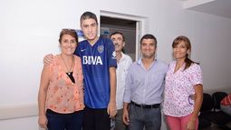 Le dieron de alta a Facu, el pibe basquetbolista que sufrió un ACV