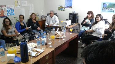 El ministro Allende escuchó las inquietudes de Agrupaciones de mujeres