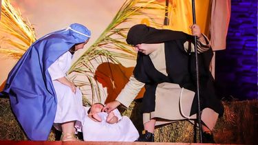 Pura emoción: las imágenes del tradicional pesebre criollo de Capital