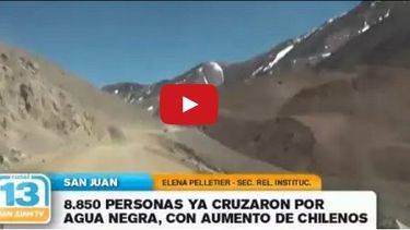 Agua Negra: Más tránsito y más chilenos
