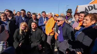 En Caucete, Orrego encabezó un nuevo operativo San Juan Cerca