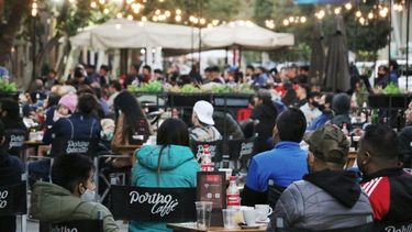 Con control policial y sin festejos, así se vivió el Superclásico en San Juan