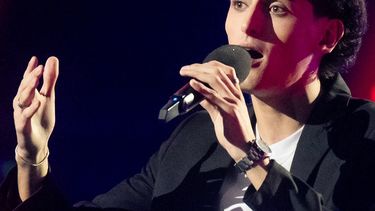 el sanjuanino mateo pintor hizo girar todas las sillas en la voz argentina y emociono con su voz