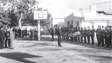 El cadete muerto que juega al básquet en la Escuela de Policía