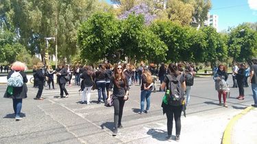 Las sanjuaninas se sumaron y movilizaron durante el “paro