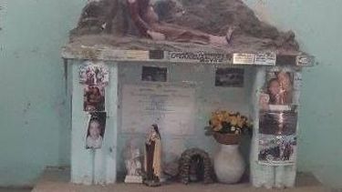 Apareció una imagen sorprendente de la Difunta Correa: sería la original del paraje