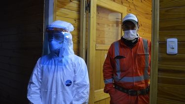 En Calingasta, 18 mineros aislados por un caso de coronavirus