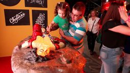 El stand de la Difunta, la sensación de la Feria