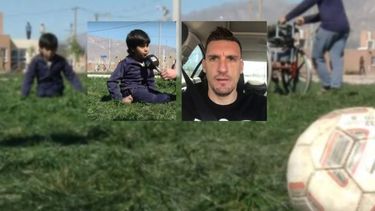 Video: el emotivo gesto de Armani con un arquerito sanjuanino en silla de ruedas