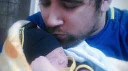 En la previa de la Superfinal, le pusieron Xeneize a un bebé sanjuanino