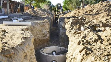 En Caucete se roban las bombas en plena obra de OSSE