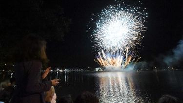 Sanjuaninos hicieron el mejor show de pirotecnia del país