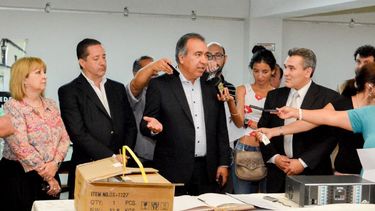 La Biblioteca Franklin recibió sillas utilizadas en la FNS