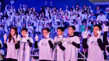 Una multitud vivió el Festival Coral Provincial “Canción con Todos”