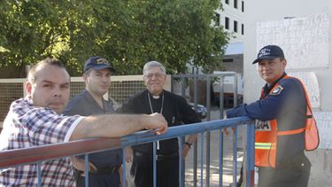 Monseñor Delgado estuvo en el hospital y celebró una misa