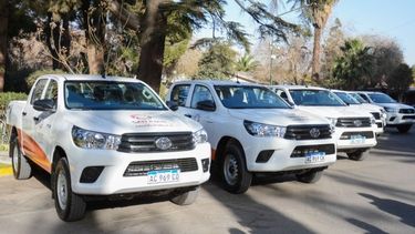 Entregaron siete movilidades para la mejora de servicios en zonas sanitarias