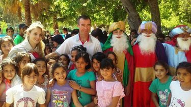 Los Reyes Magos pasaron por la colonia de vacaciones en el Pinar