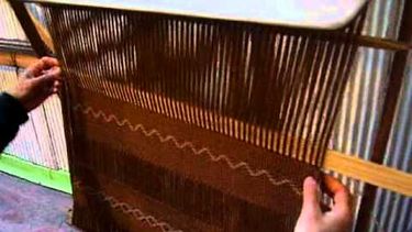 Capacitación de tejido en telar en Capital