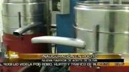 Inauguraron una nueva línea de fraccionamiento de aceite en Pocito