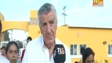 Con vecinos, Gioja recorrió el reciente inaugurado Parque de Chimbas