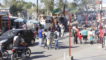 Cientos de personas visitan la Difunta Correa