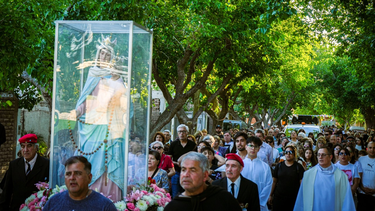En una multitudinaria muestra de fe, San Juan celebró la procesión a la Virgen del Rosario de San Nicolás