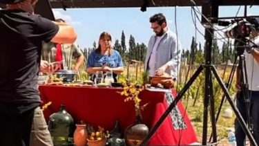 El reconocido pastelero Damián Betular quedó endulzado con el paisaje sanjuanino