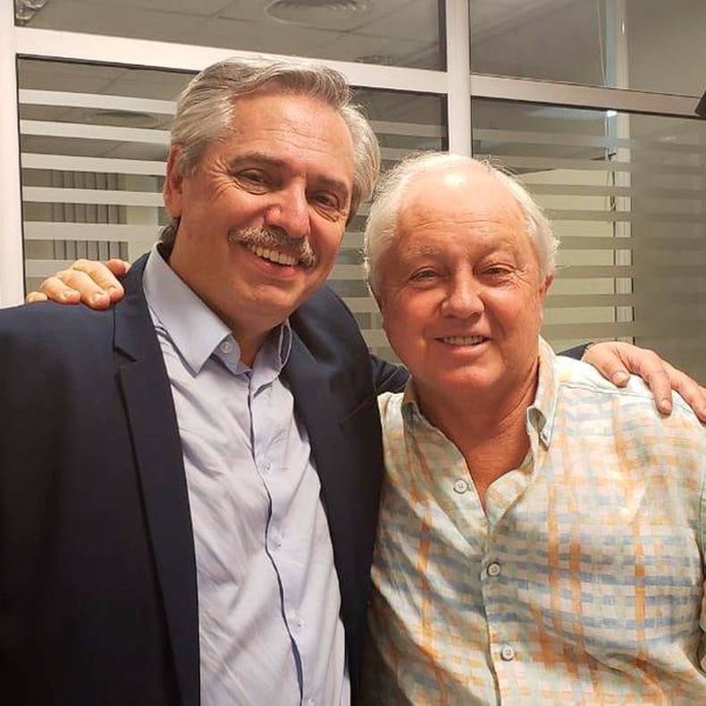H&eacute;ctor Mart&iacute;nez Sosa y Alberto Fern&aacute;ndez