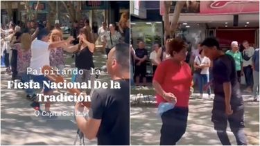 Video: revolución jachallera en la Peatonal para promocionar la Fiesta de la Tradición
