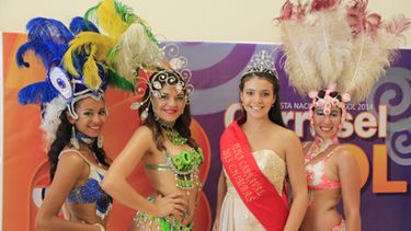 Las chicas del Carnaval de Chimbas revolucionaron el Cento Cívico