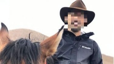 Mirá qué reconocido periodista estuvo en San Juan y se sumó al cruce sanmartiniano