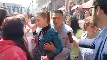 La presidenta de México, Claudia Sheinbaum, fue acosada por un hombre en la calle