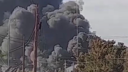 Alerta por un incendio cerca del Parque Industrial de Chimbas: las versiones Alerta por un incendio cerca del Parque Industrial de Chimbas: las versiones