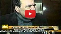 Carlos Fagale y Edgardo Mendoza, declarados ilustres