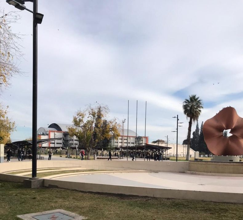 Un frente frío hizo descender la temperatura en San Juan.