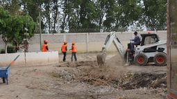 Terminó la excavación y obtuvieron muestras de restos óseos