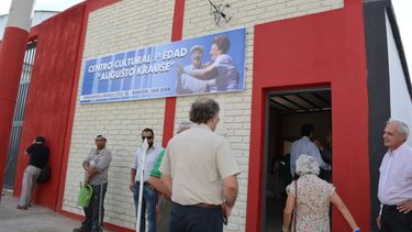 Inauguraron el Centro de Jubilados Augusto Krause