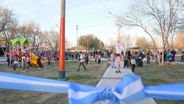 Los vecinos de Villa Ramos ya cuentan con su esperada plaza