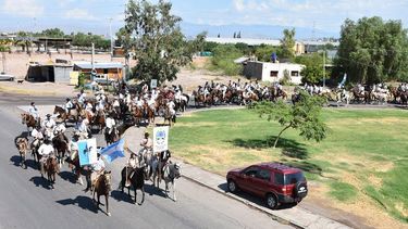 Mirá la impactante galería de una nueva Cabalgata en Homenaje al Gaucho José Dolores