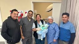 El Hospital Tomás Perón de Iglesia recibió su primer bebé: se llama Ariel y pesó 3.400 kg