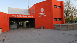 El hospital César Aguilar de Caucete. El hospital César Aguilar de Caucete.
