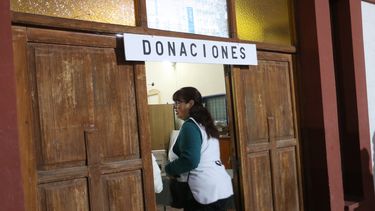 Junto al Santuario de San Cayetano hay un lugar destinado a las donaciones, el cual funciona durante todo el año.