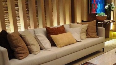 Tips: cuando decores con varios almohadones…