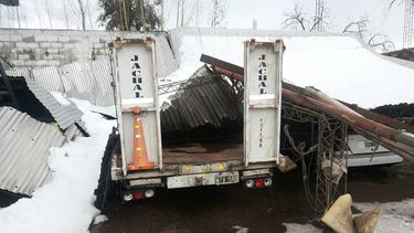 A casi un día de la lluvia hay 20 familias evacuadas